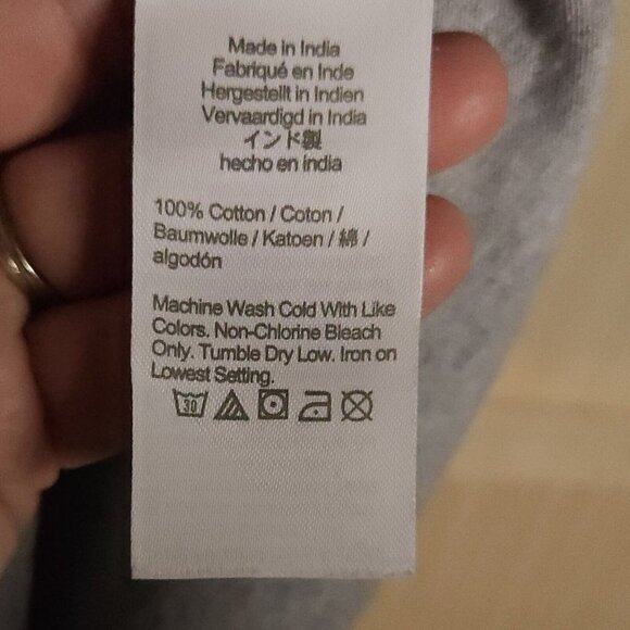 Crewcuts Boys Grey Henley Red Plaid Collar 10-11 - Picture 6 of 6